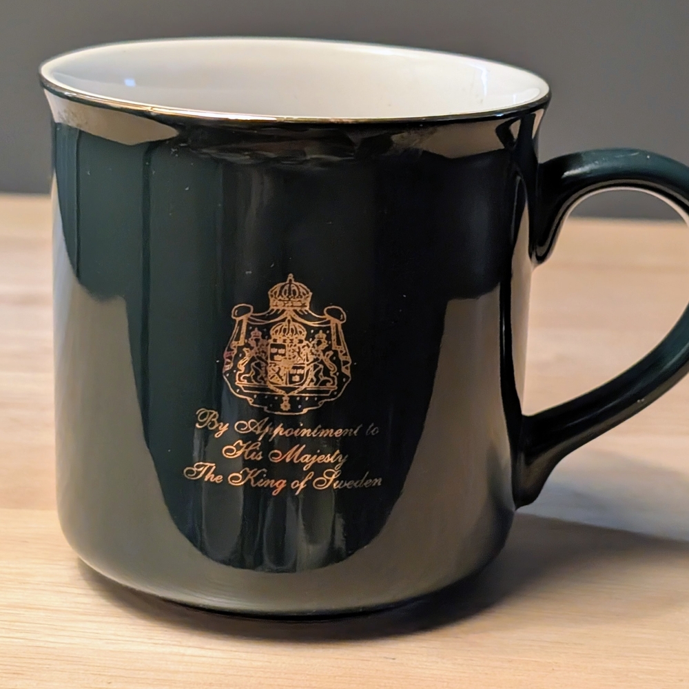 Gevalia Collectors Mug Gold Trimmed